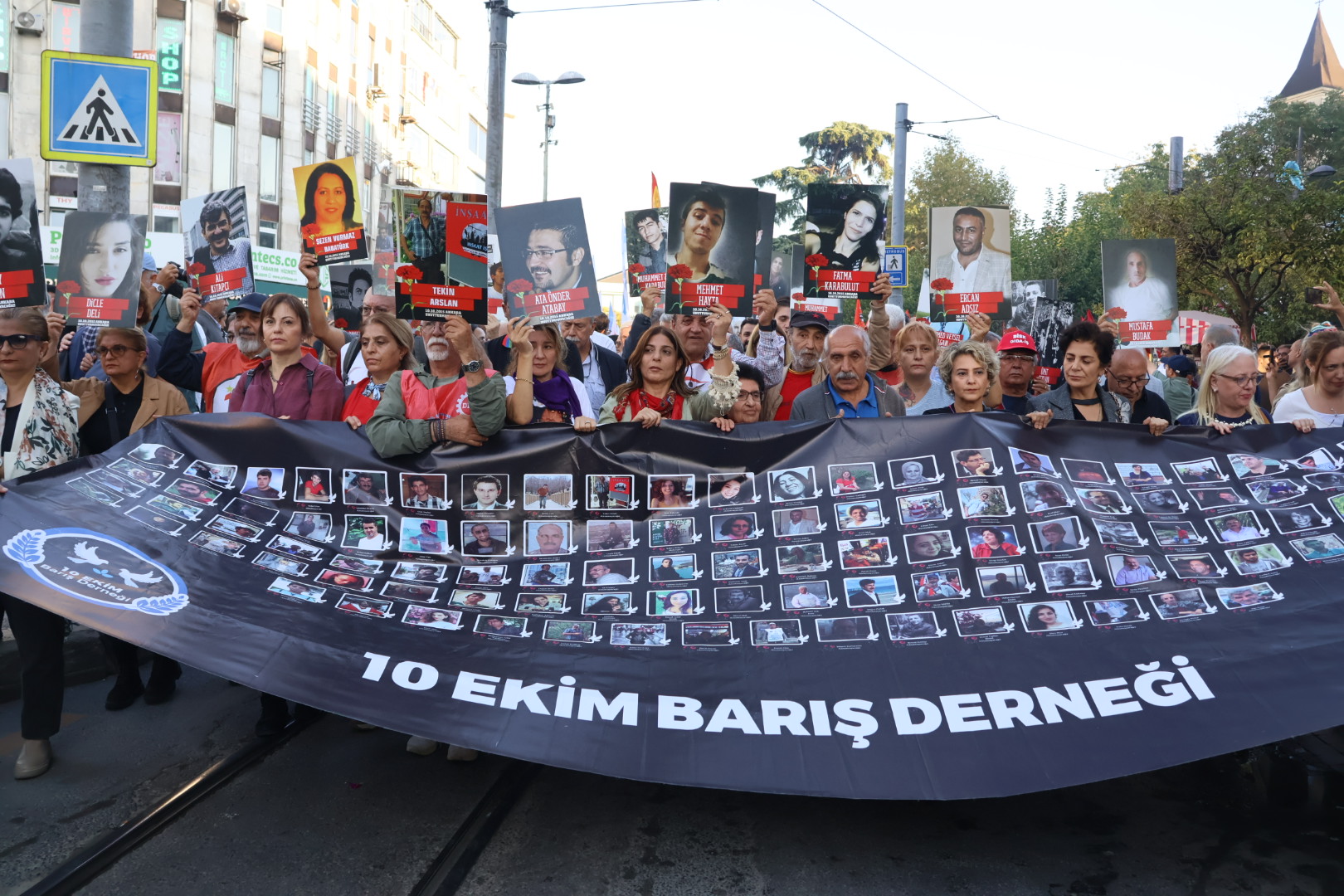 Kadıköy'de 10 Ekim anması